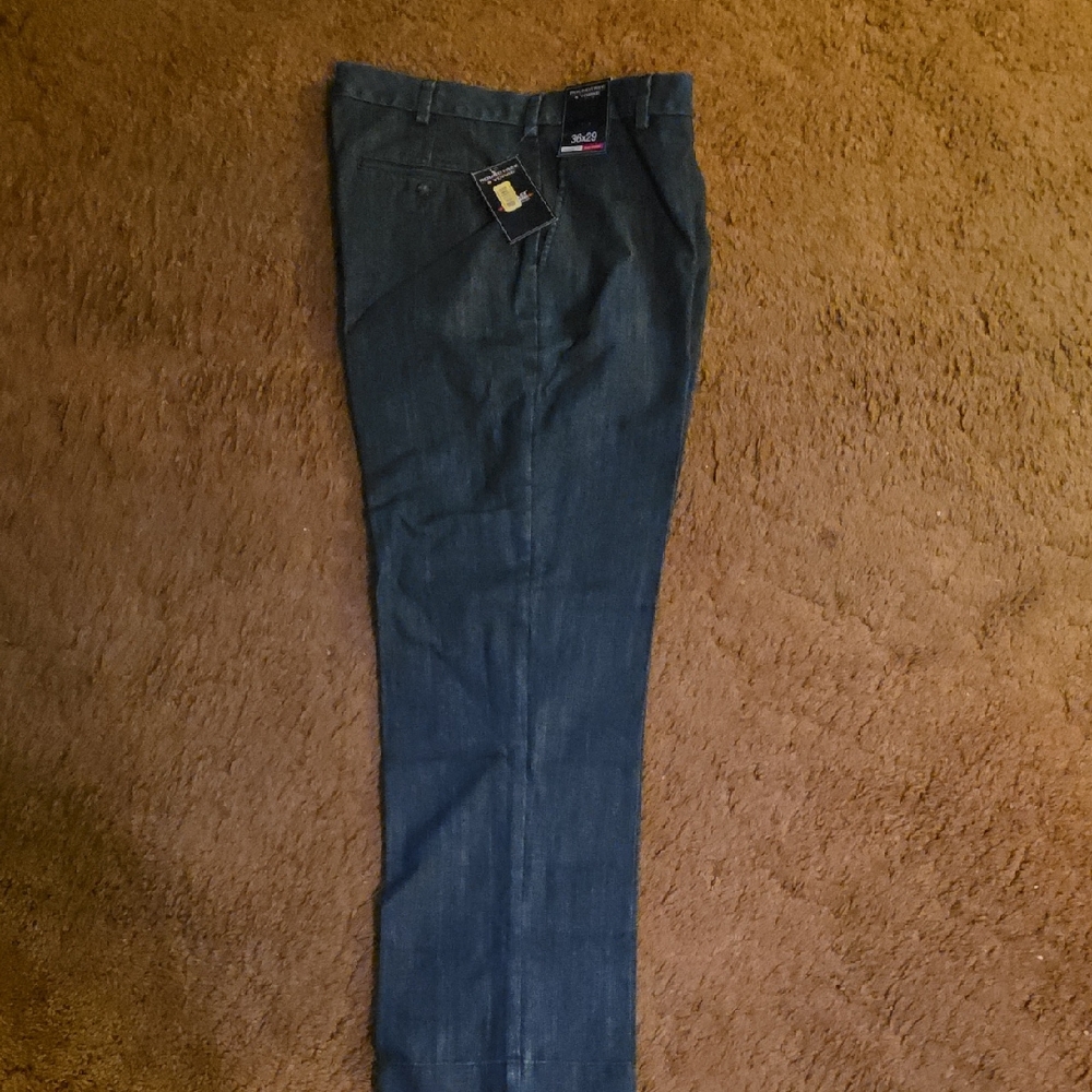 Roundtree & Yorke Navy Straight Leg Jeans